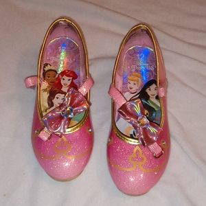 Princess dance shoes with heel